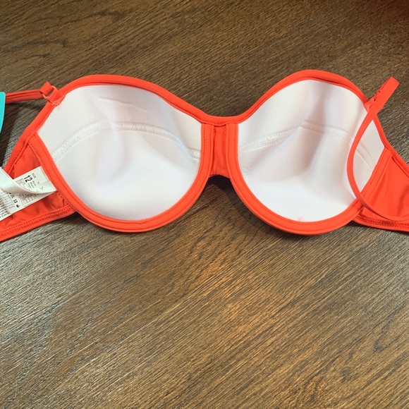 orange bikini top - Picture 3 of 4